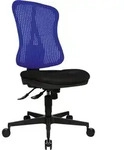 Drehstuhl Head Point SY schwarz/blau,Netzr.