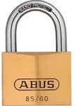 ABUS Vorhangschl. Messing 85/60 gl.-2703