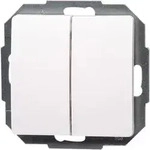 KOPP Serienschalter 10AX, 250VPARIS, arktis