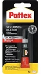 PATTEX Sekundenkleber Glas fl&uuml;ssig 3g