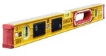 STABILA Wasserwaage Type 196-2 LED, 61 cm, extrasteifes Alu-Profil, 1