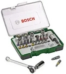 BOSCH Schrauberbit- und Ratschen-Set, 27-teilig