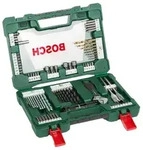 BOSCH V-Line Box, Bohrer- und Bit-Set, 83-teilig, LED-Taschenlampe,