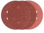 BOSCH Schleifblatt-Set f&uuml;r Exzenterschleifer, 25-teilig, 8 L&ouml;cher, 115 mm, 80...