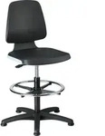 BIMOS Arbeitsstuhl Labsit 3, PU blau Sitzh&ouml;he 520-770 mm