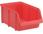 Sichtbox Gr.4 BxTxH 207x332x155 mm rot
