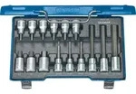 GEDORE Schraubendrehereinsatz- Satz 1/2" Innensechskant 5-17mm 15-teilig