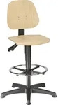 BIMOS Arbeitsstuhl 9651-3000 Unitec 3 Sitzh&ouml;he 580-850 mm mit Gleiter, Holz