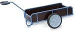 FETRA - FECHTEL TRANSPORTGER&Auml;TE Handwagen mit Kasten 4109V - Vollgummir&auml;der