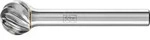 PFERD Fr&auml;sstift HM kugelf&ouml;rmig 1210 rostfrei 6mm 12x10,8mm