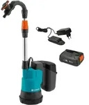 GARDENA Akku-Regenfasspumpe 2000/2 18V P4A Ready-To-Use Set