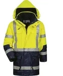 ELYSEE Warnparka Jekyll, Gr. XL, gelb/blau