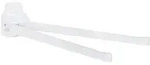 WENKO Handtuchhalter Pure 2-armig, wei&szlig;