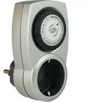 REV Zeitschaltuhr mechanisch silber