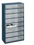 Schubladenmagazin Typ 1216-04 blau