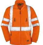 4 PROTECT Warnfleecejacke Seattle, leuchtorange,Gr.S