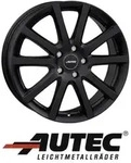 Autec Skandic 6,5X16 4/108 ET35 Schwarz matt