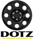 Dotz Outland black 8x18 6/130 ET45 Black