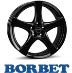 Borbet F 6,0X15 4/100 ET40 Black Glossy