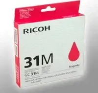 Ricoh GC-31 M / 405690 / RHGC31M Tinte magenta original, Grundpreis: &euro; 0,02 /