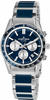 Jacques Lemans 1-2059I Armbanduhr Chronograph Liverpool Blau Ø 39 mm