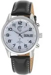ETT Eco Tech Time EGS-11436-12L Herrenuhr Funk-Solar mit Lederband Gobi
