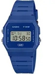 Casio F-91WB-2A1EF Timeless Collection Damen- und Jugenduhr Blau