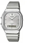 Casio AQ-240E-7AEF Edgy Collection Herrenuhr AnaDigi Silberfarben