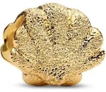 Pandora 764057C00 Goldfarbener Bead-Charm Muschel Mini
