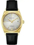 Bulova 97B243 Herrenuhr Automatik Frank Sinatra Schwarz/Goldfarben