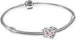 Pandora 21761 Damen-Armband Set Silber Verschlungenes Herz & Schmetterling, 18 cm