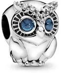 Pandora 798397NBCB Silber Charm Funkelnde Eule