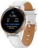 Garmin 010-02429-23 Venu 2S Fitness Smartwatch weiß/roségold + Lederband