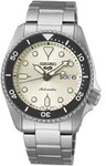 Seiko SRPK31K1 Unisex-Armbanduhr Automatik Stahl/Beige