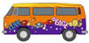 Carrera Toys 20031095, Carrera Toys Carrera Digital 132 Auto - VW Bus T2b Peace and
