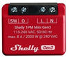 Shelly ShellyPlus1PMMiniG3, Shelly 1PM Mini Gen3, 1-Kanal, Unterputz