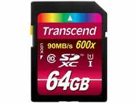 Transcend TS64GSDXC10U1, 64GB Transcend Ultimate Class10 SDXC Speicherkarte