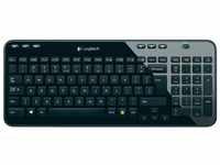 Logitech 920-003056, Logitech Wireless K360 Black Glamour Tastatur