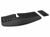 Microsoft 5KV-00004, Microsoft Sculpt Ergonomic schwarz schnurlose Tastatur