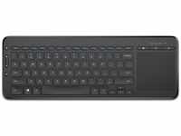 Microsoft N9Z-00008, Microsoft All-in-One Media Keyboard schwarz, USB Tastatur