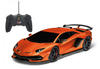 Jamara 405186, Jamara Lamborghini Aventador SVJ 1 24 orange 27 MHz