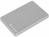 Verbatim 53666, Verbatim Store n Go ALU Slim Portable Festplatte 2 TB Silber