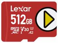 Lexar LMSPLAY512G-BNNN, Lexar PLAY microSDXC UHS-I Card 512 GB Klasse 10