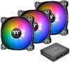 Thermaltake CL-F064-PL14SW-A, 3er-Pack Thermaltake Pure Plus 14 LED RGB