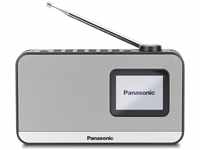 Panasonic RF-D15EG-K, Panasonic RF-D15 Tragbar Digital Schwarz, Silber