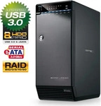 Fantec 1465, FANTEC QB-X8US3R schwarz