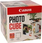 Canon 2311B077, Canon PP-201 13x13 cm Photo Cube Creative Pack White Orange 40 Bl