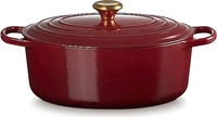 Le Creuset 21178319494441, Le Creuset Signature Br&auml;ter oval 31 cm garnet