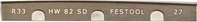 Festool 484515, Festool Spiralmesser HW 82 SD