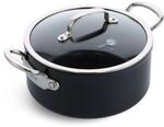 GreenPan Barcelona Pro Kasserolle 24cm Schwarz